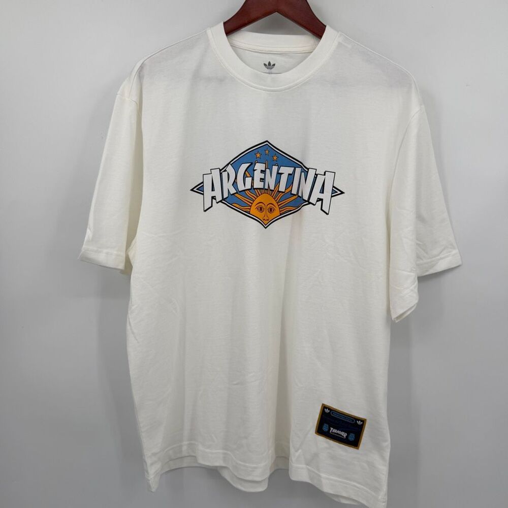 Adidas x Thrasher Argentina AFA Graphic T-Shirt Men’s Large